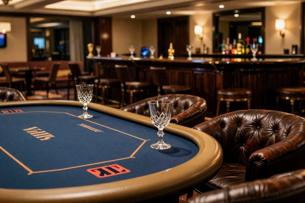 Strefa VIP z prywatnymi stołami