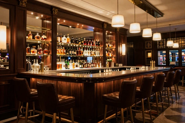 Ekskluzywny bar z premium alkoholami
